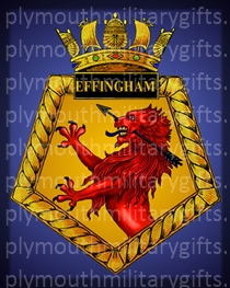 HMS Effingham Magnet